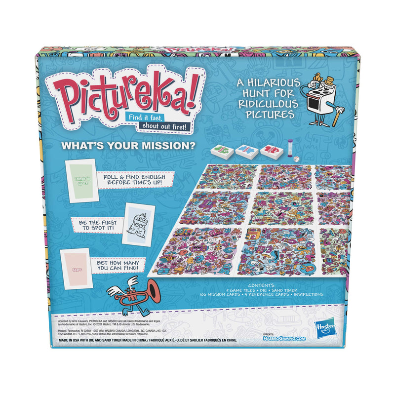 Pictureka! Picture Game for Kids, Fun Family Board Games for 6 Year Olds and Up