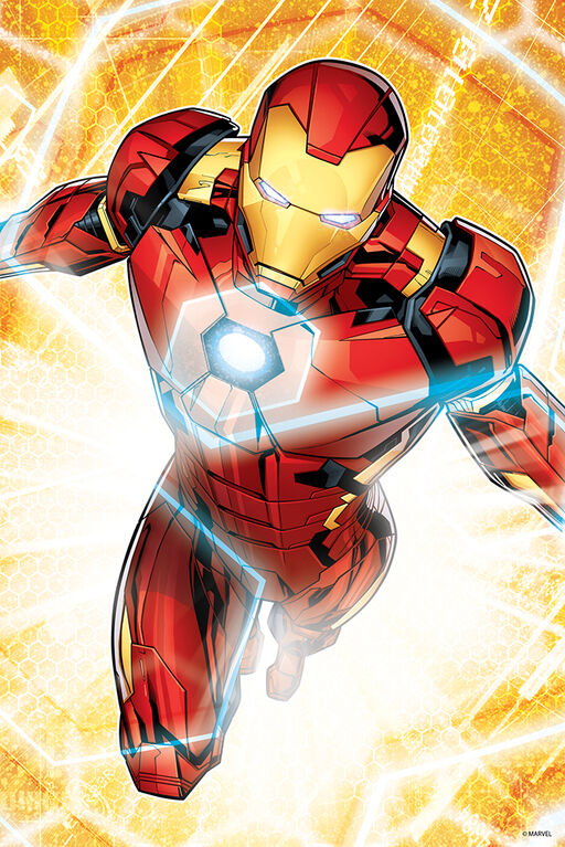 Marvel 300Pc Puzzle In Iron Man Shaped Tin