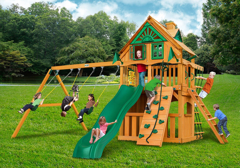 CHATEAU CLUBHOUSE SWING SET - sctoyswholesale