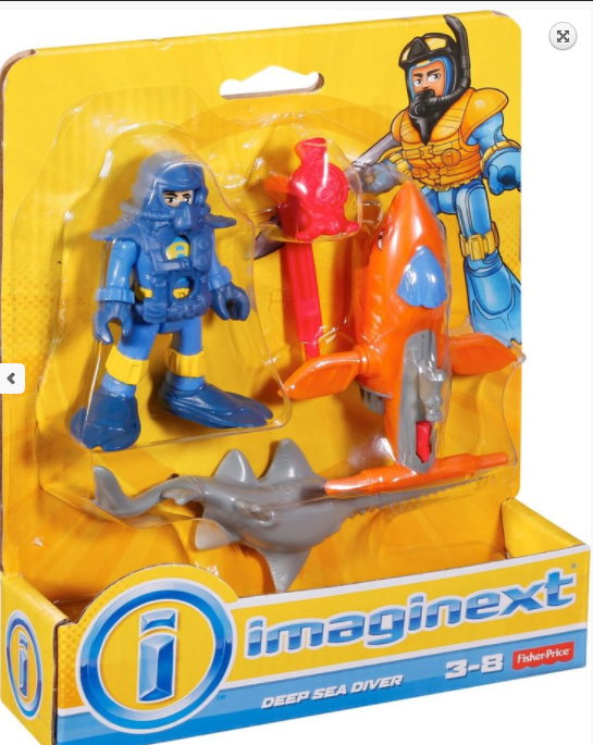 Fisher Price Imaginext Deep Sea Driver - sctoyswholesale