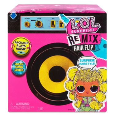 L.O.L. Surprise! Remix Hair Flip Dolls 15 Surprises with Hair Reveal & Music - sctoyswholesale