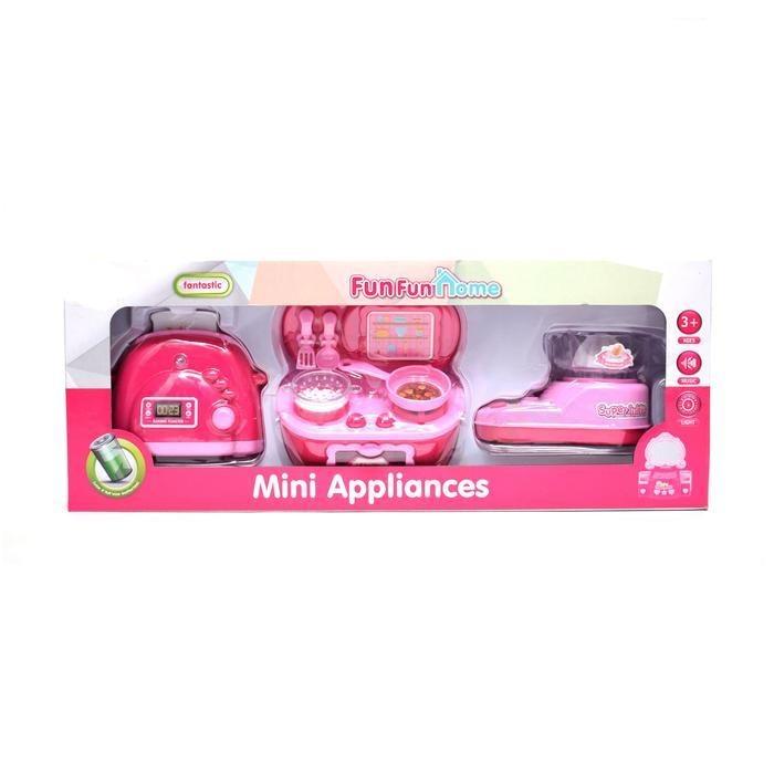 Home Mini Appliances Battery Operated with Lights & Music - sctoyswholesale