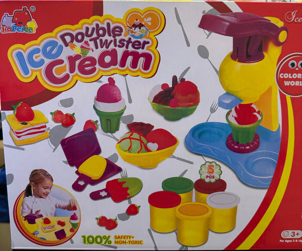 Ice Double Twister Cream