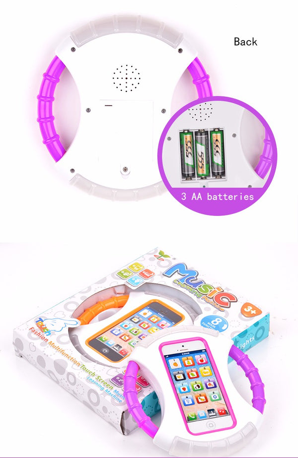 Music Learning Machine, Fashion Multifunction Touch Screen orange - sctoyswholesale