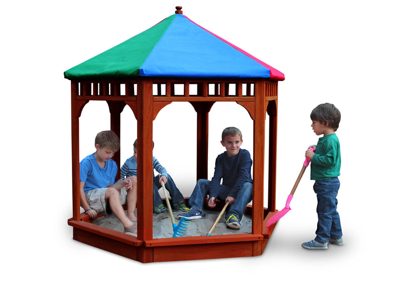 PLAY-ZEE-BO COVERED SANDBOX - sctoyswholesale