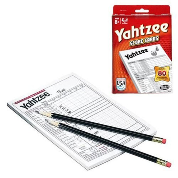 80-Sheet Yahtzee Score Cards - sctoyswholesale