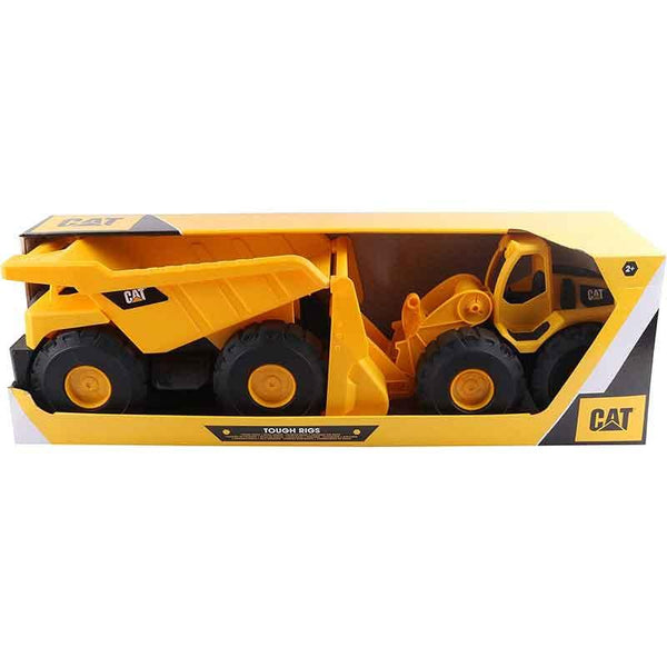 Dump Truck and Loader Caterpillar