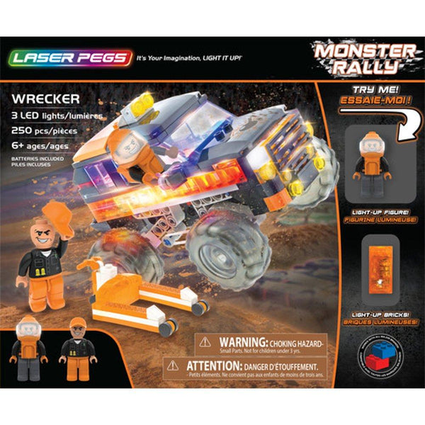 Laser Pegs Wrecker - sctoyswholesale