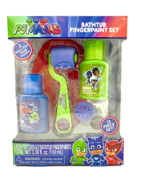 PJMASK Bathtub finger-paints set - sctoyswholesale