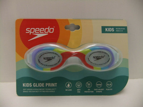 Speedo Kids Glide Print Goggle Ages 3-8 - sctoyswholesale