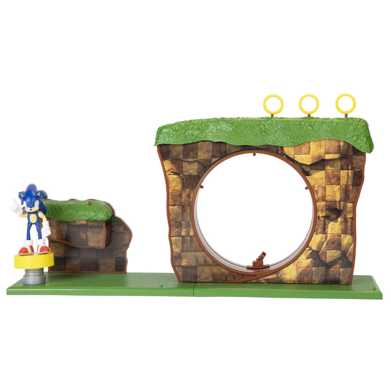 Sonic the Hedgehog - Green Hill Zone Playset - sctoyswholesale