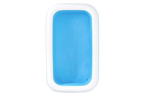 Bestway H2OGO Rectangular Inflatable Set, 10ft x 22in Above Ground Pool, Blue - sctoyswholesale