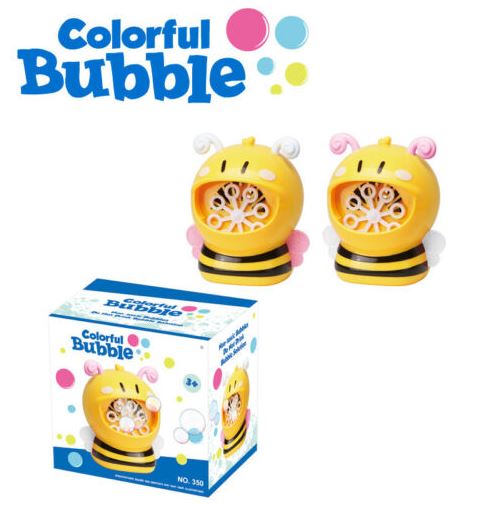 Colorful Bubble Machine Bee