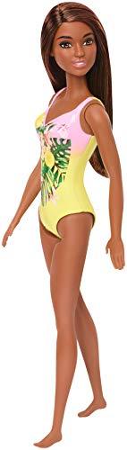 Barbie Doll, Brunette, Wearing Swimsuit - sctoyswholesale
