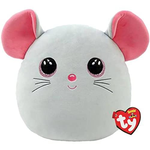 Ty Toys - Squish a Boo Mouse Catnip - 31 cm 2009138 Grey.