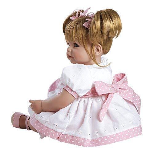 Adora Realistic Baby Doll Happy Birthday, Baby Toddler Doll - 20 inch, Soft CuddleMe Vinyl, Sandy Blonde Hair, Blue Eyes