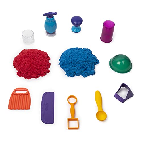 Kinetic Sand, Sandisfying Set with 2lbs of Sand and 10 Tools - sctoyswholesale