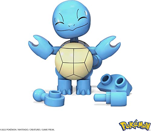 Mega Construx Pokemon Squirtle Construction Set, Building Toys for Kids