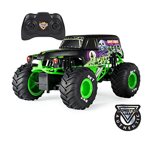 Monster Jam, Official Grave Digger Remote Control Truck 1:15 Scale, 2.4GHz