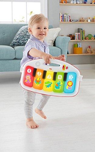 Fisher-Price Deluxe Kick 'n Play Piano Gym, Green, Gender Neutral (Frustration Free Packaging) - sctoyswholesale