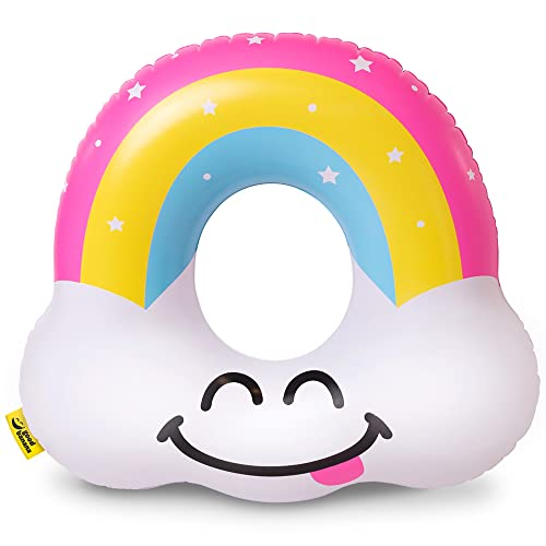 Good Banana: Rainbow Pool Floatie - Kids Inflatable, Pool & Water Toy, Ages 3+