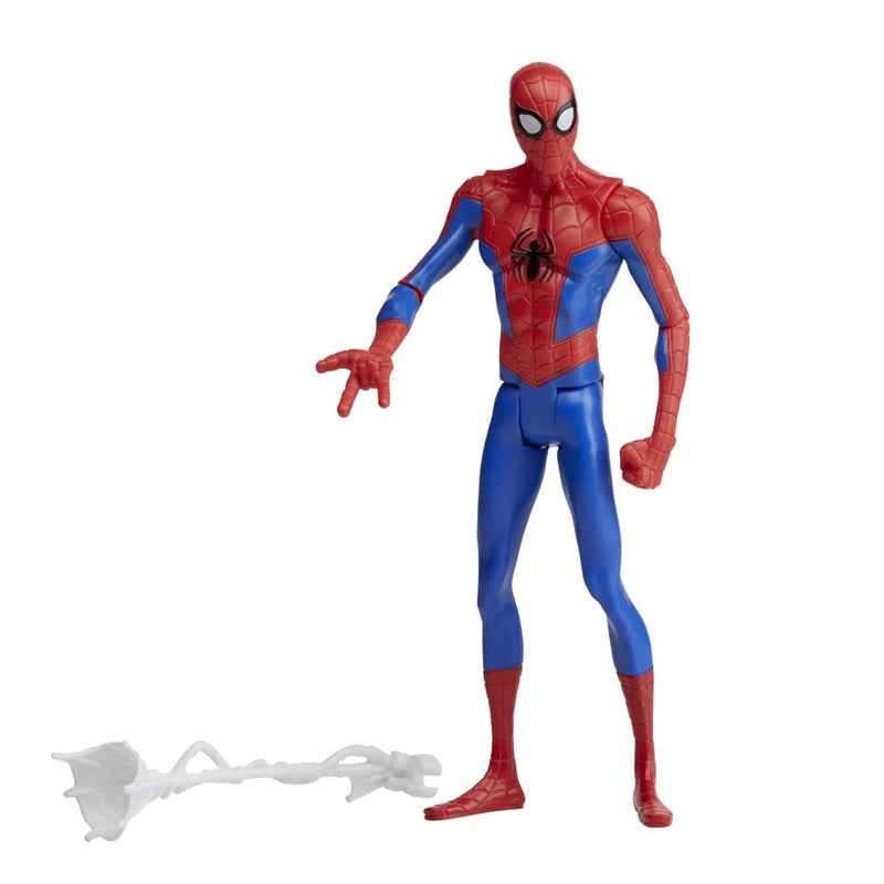 Marvel Spider-Man: Across The Spider-Verse Spider-Man Toy, 6-Inch-Scale Action Figure with Web Accessory, Toys for Kids Ages 4 and Up