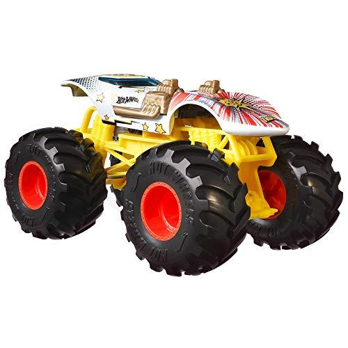 Hot Wheels Monster Trucks 1:24 Scale Assortment for Kids Age 3 4 5 6 7 8 Years Old Great Gift Toy Trucks Large Scales - sctoyswholesale