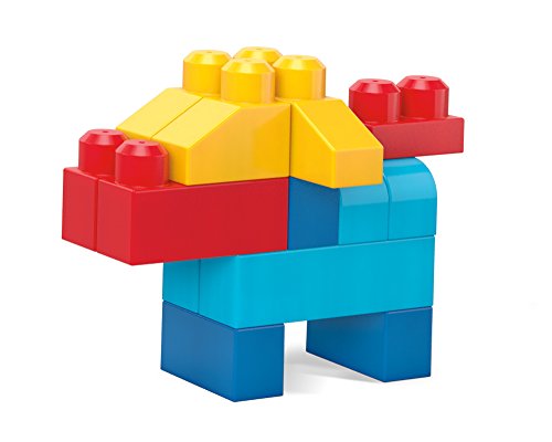 MEGA BLOKS 150-Piece Building Blocks Toddler Toys with Storage Bag, Deluxe Building Bag for Toddlers 1-3 - sctoyswholesale