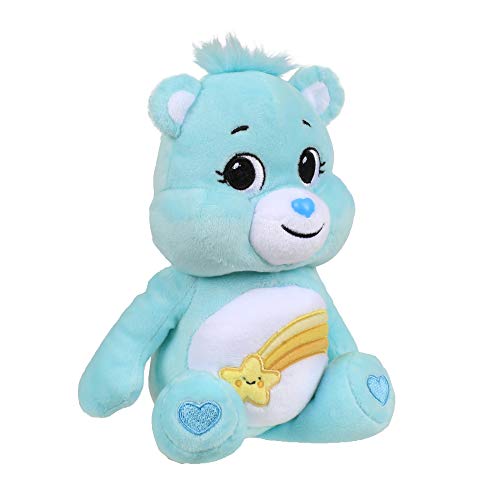 Care Bears 22034 9 Inch Bean Plush Wish Bear, Collectable Cute Plush Toy, Cuddly Toys for Children, Soft Toys for Girls and Boys, Cute Teddies Suitable for Girls and Boys Aged 4 Years +