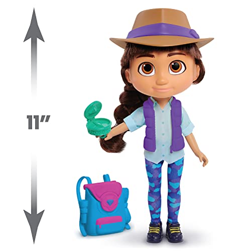 RIDLEY JONES Netflix Singing Doll, 10-Inch Articulated, Poseable Doll with Removable Outfit and Accessories, Talks and Sings, Kids Toys for Ages 3 Up by Just Play