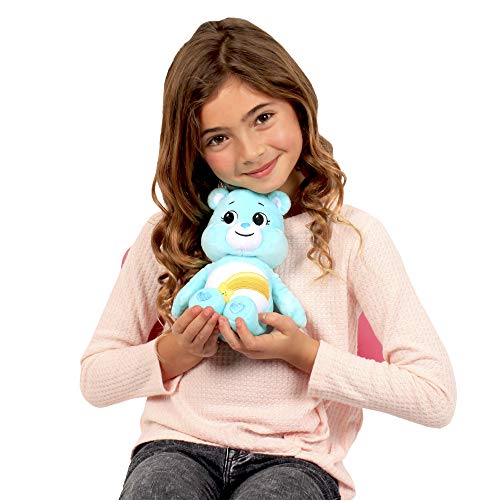 Care Bears 22034 9 Inch Bean Plush Wish Bear, Collectable Cute Plush Toy, Cuddly Toys for Children, Soft Toys for Girls and Boys, Cute Teddies Suitable for Girls and Boys Aged 4 Years +