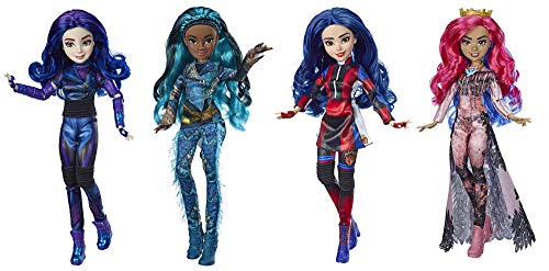 Disney toy Descendants Mal Doll, Inspired by Disney's Descendants 3, Fashion Doll for Girls - sctoyswholesale