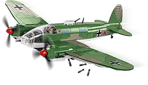 COBI Historical Collection Heinkel He 111 P-2 Plane, Green - sctoyswholesale