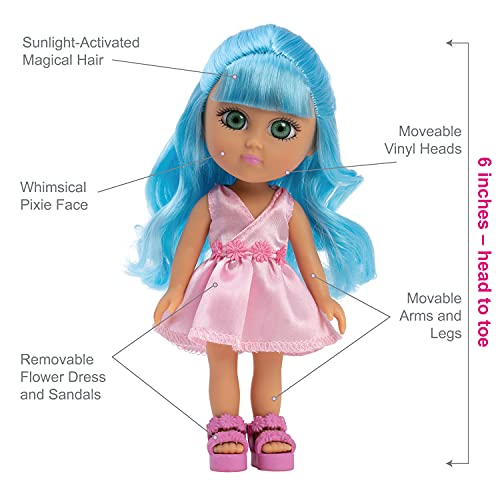 Adora Fairy Garden Friends - 6 inch Interactive Doll with Magical Hair - Rose