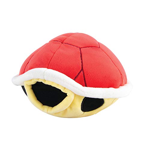 Club Mocchi-Mocchi- Mario Kart Plush - Red Shell Plushie - Squishy Mario Plushies - Plush Collectible Mario Toys - Soft Plush Toys and Mario Room Decor - Easter Basket Stuffers - 6 inch