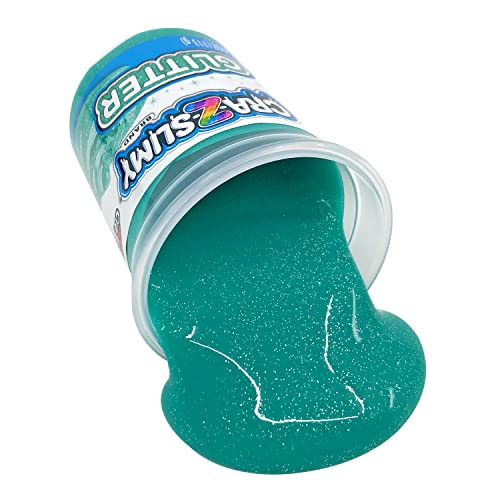 Cra-Z-Slimy 4 Pack Glitter Slime Set – Comes with 3 Colors of Pre-Made Glitter Slime and Glitter Add-Ins