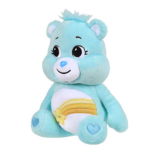 Care Bears 22034 9 Inch Bean Plush Wish Bear, Collectable Cute Plush Toy, Cuddly Toys for Children, Soft Toys for Girls and Boys, Cute Teddies Suitable for Girls and Boys Aged 4 Years +