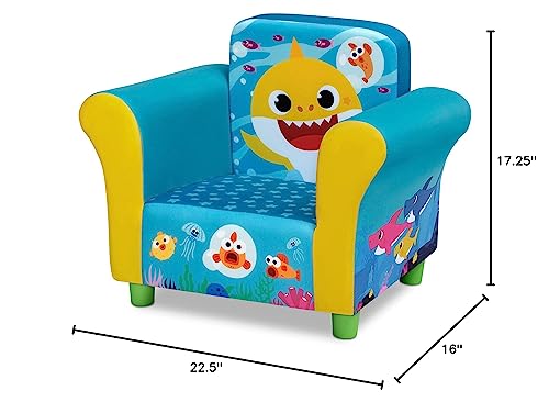 Delta Children Upholstered Chair, Baby Shark