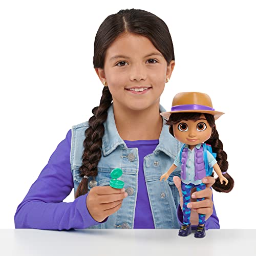 RIDLEY JONES Netflix Singing Doll, 10-Inch Articulated, Poseable Doll with Removable Outfit and Accessories, Talks and Sings
