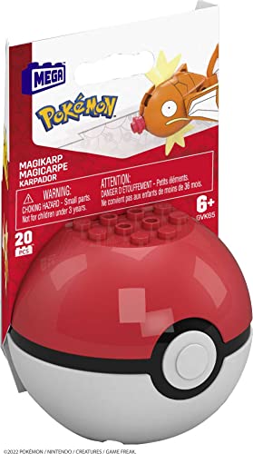 Mega Construx Pokemon Magikarp Construction Set, Building Toys for Kids