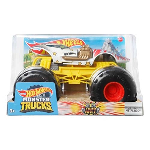 New Hot Wheels Monster Truck Oversized Twin Mill 1:24 1/24 Scale