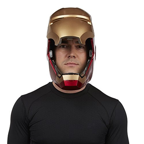 Avengers Marvel Legends Iron Man Electronic Helmet - Multicolor