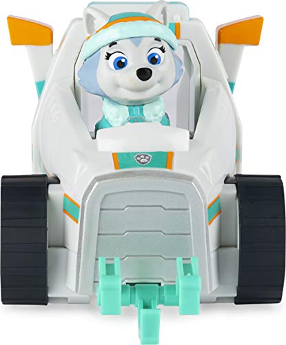 Paw Patrol, Everest’s Snow Plow Vehicle with Collectible Figure, for Kids Aged 3 and Up