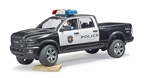 Bruder RAM 2500 Police with Policeman, L&S Module