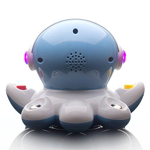 Magic Octopus Make Music interaction Cute Toy  with Lights 15 Songs for Kids - sctoyswholesale