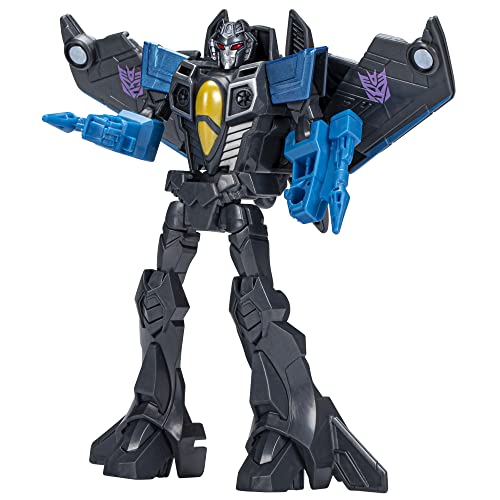 Transformers Toys EarthSpark Warrior Class Skywarp Action Figure, 5-Inch, Robot Toys for Kids Ages 6 and Up