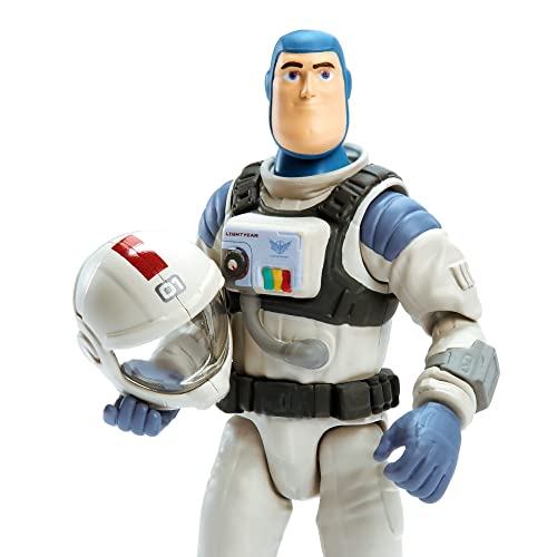 Disney Pixar Lightyear XL01 Buzz Lightyear 5 Inch Authentic Action Figure, 12 Posable Joints, Helmet & Fuel Cell, Collectible Movie Toy 4 Years & Up