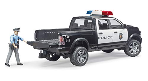Bruder RAM 2500 Police with Policeman, L&S Module
