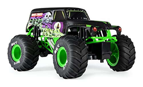 Monster Jam, Official Grave Digger Remote Control Truck 1:15 Scale, 2.4GHz