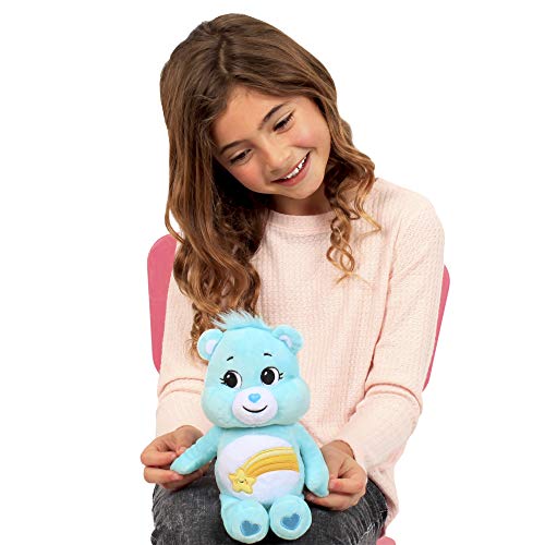 Care Bears 22034 9 Inch Bean Plush Wish Bear, Collectable Cute Plush Toy, Cuddly Toys for Children, Soft Toys for Girls and Boys, Cute Teddies Suitable for Girls and Boys Aged 4 Years +